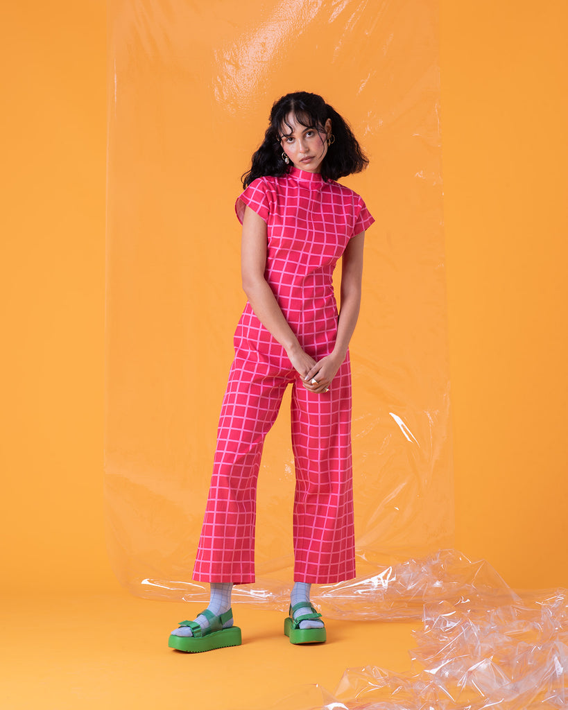 Sustainable Pink Jumpsuit